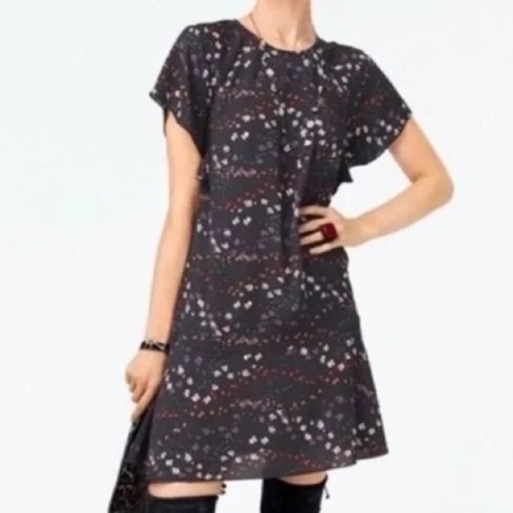 Cabi Muse Dress Flutter Sleeve Dress Size M